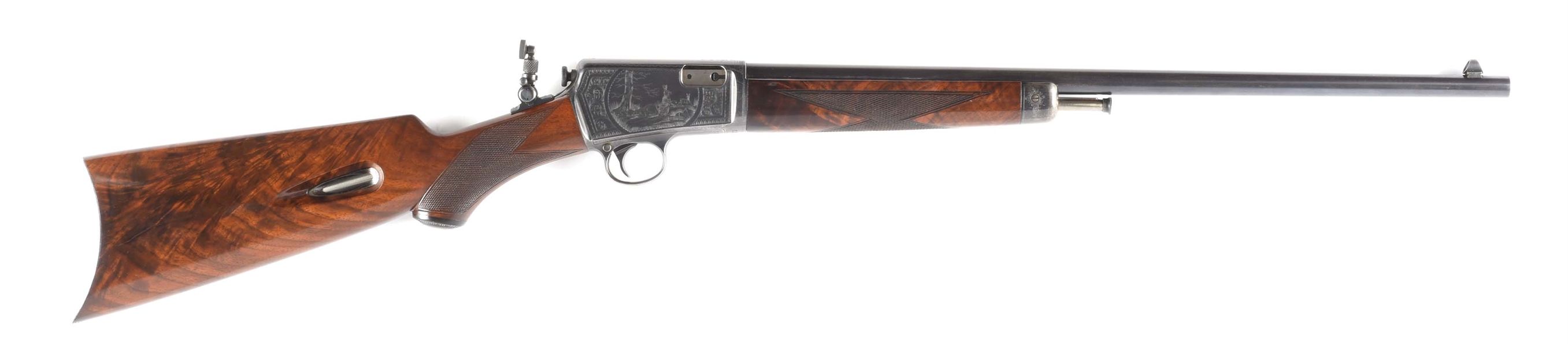 (C) DELUXE WINCHESTER MODEL 1903 SEMI-AUTOMATIC RIFLE.