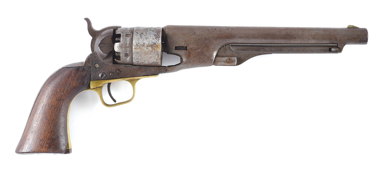 (A) COLT MODEL 1860 ARMY PERCUSSION REVOLVER (1861).