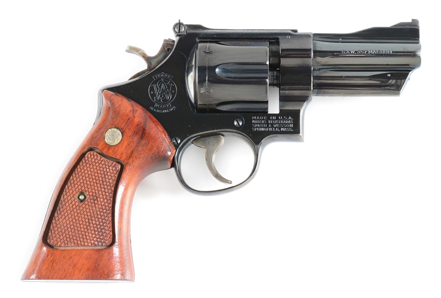 (M) SMITH & WESSON MODEL 27-2 DOUBLE ACTION REVOLVER.