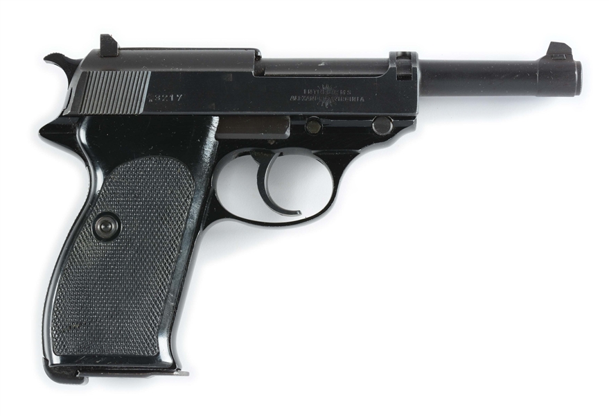 (C) WALTHER P.38 .22 SEMI-AUTOMATIC PISTOL WITH HOLSTER.