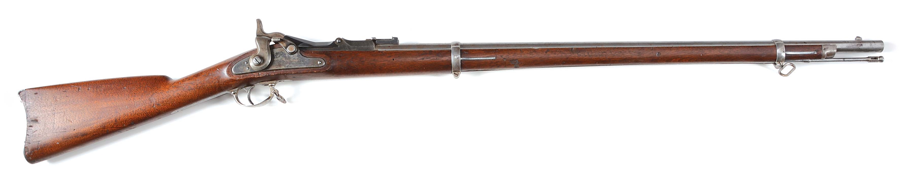 (A) FINE US SPRINGFIELD ALLEN CONVERSION TRAPDOOR RIFLE.