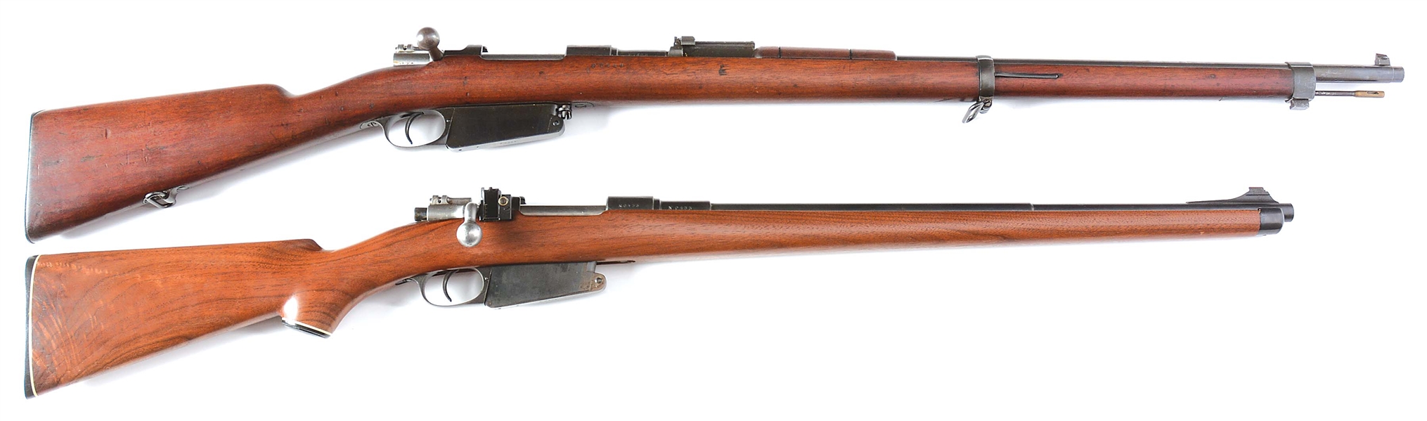 (C) LOT OF 2: MAUSER ARGENTINO 1891 BOLT ACTION RIFLES.