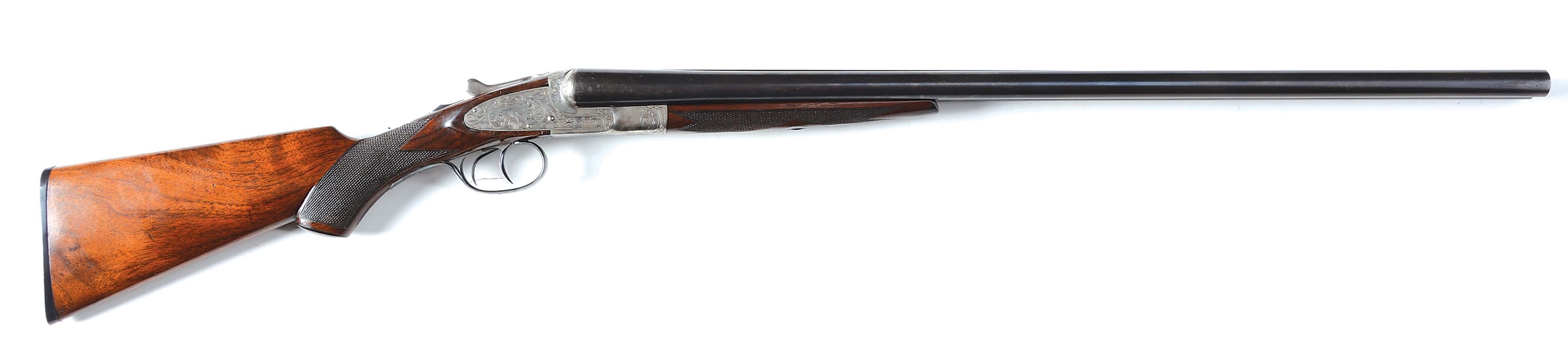 (C) LOVELY L.C. SMITH SPECIALTY SXS 12 GAUGE HAMMERLESS SHOTGUN (1925).