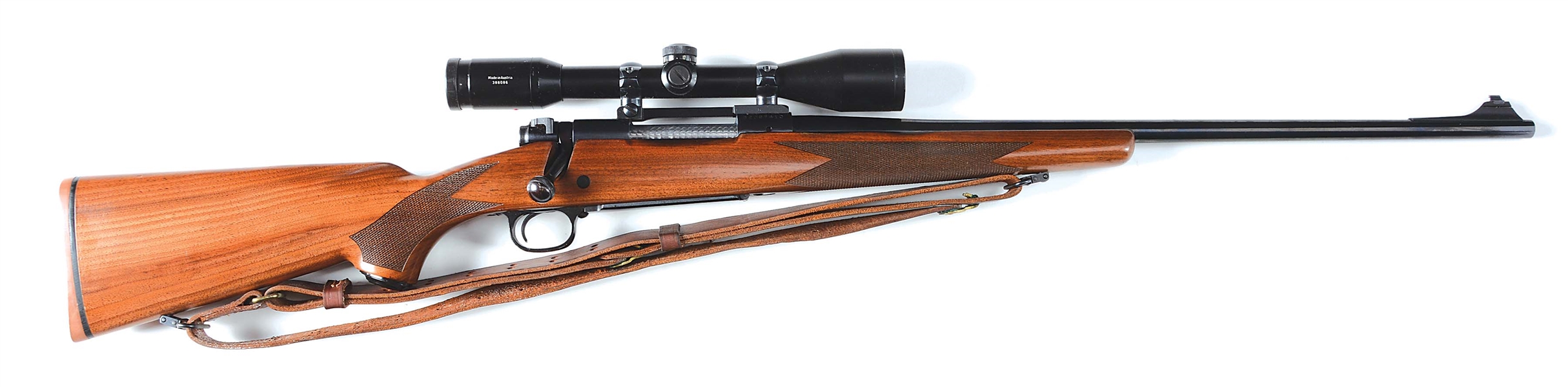 (M) WINCHESTER MODEL 70 BOLT ACTION RIFLE WITH SCOPE.