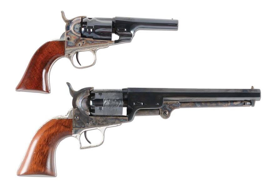 (A) LOT OF 2: BOXED COLT SIGNATURE SERIES BLACKPOWDER REVOLVERS. 