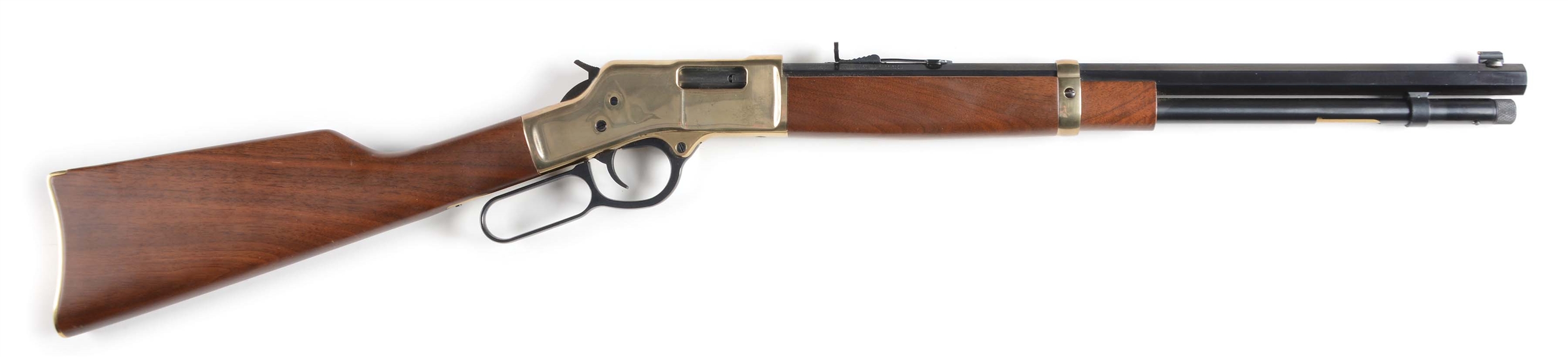 (M) HENRY REPEATING ARMS BIG BORE LEVER ACTION RIFLE.