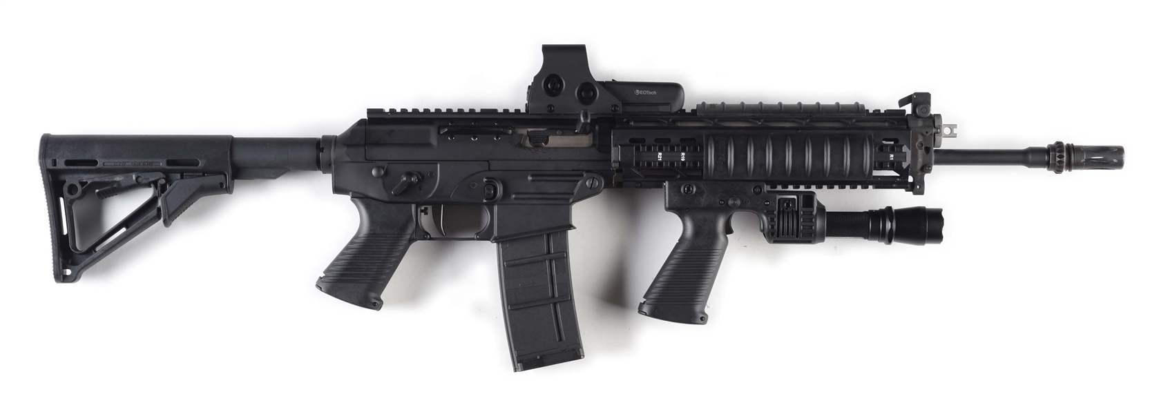 (M) SIG SAUER 556 SEMI-AUTOMATIC RIFLE WITH ACCESSORIES.