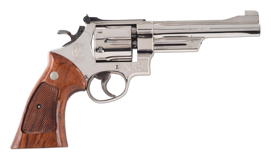 (M) SMITH & WESSON MODEL 27-2 DOUBLE-ACTION REVOLVER.