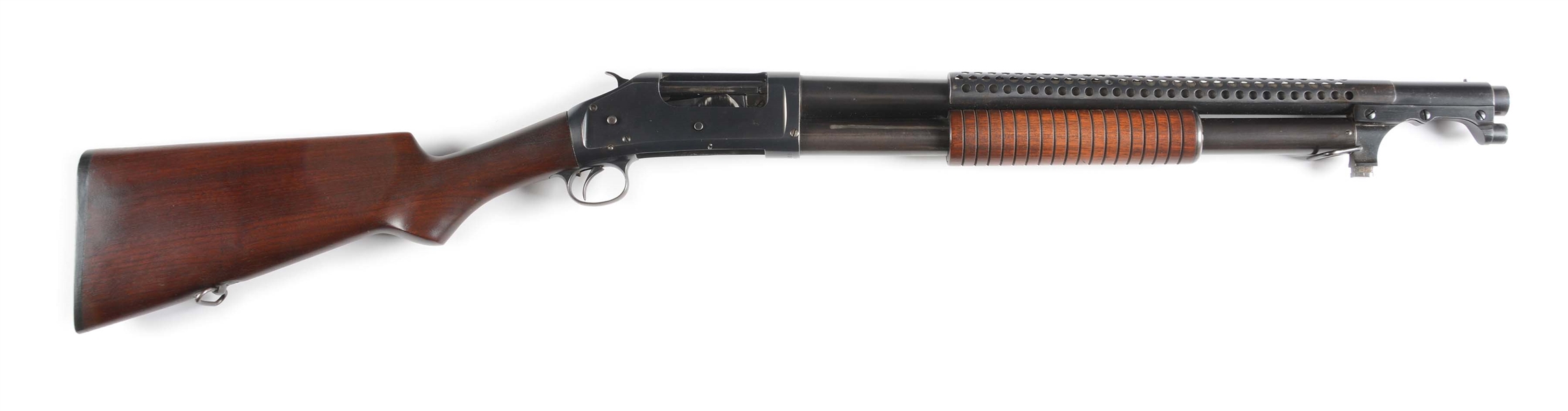 (C) WORLD WAR I WINCHESTER MODEL 1897 TRENCH GUN.