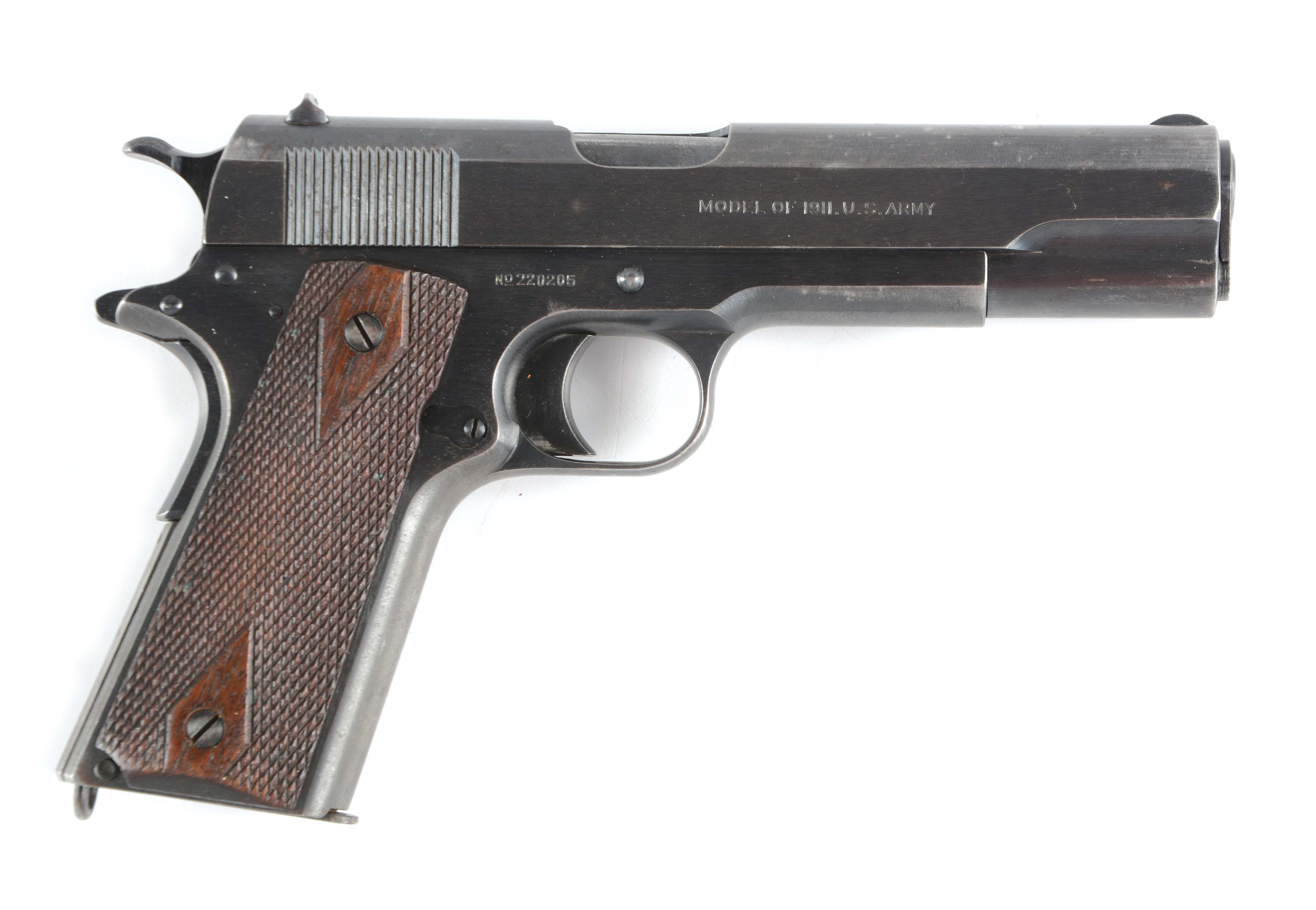 Lot Detail - (C) COLT MODEL 1911 SEMI-AUTOMATIC PISTOL (1917).