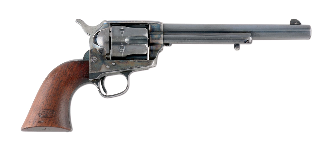 (A) HIGH CONDITION HENRY NETTLETON U.S. CALVARY COLT SINGLE ACTION ARMY (1878).