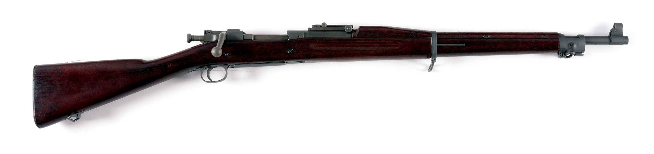 (C) SPRINGFIELD ARMORY MODEL 1903 BOLT ACTION RIFLE (1918).