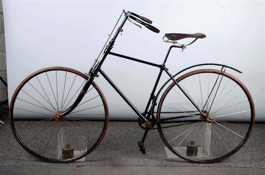 1891 PACEMAKER HARD TIRED SAFETY BICYCLE.          