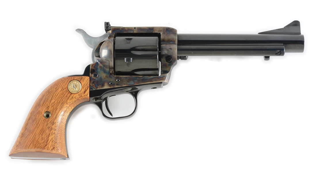 (M) 3RD GENERATION COLT SINGLE ACTION ARMY NEW FRONTIER REVOLVER (1980).