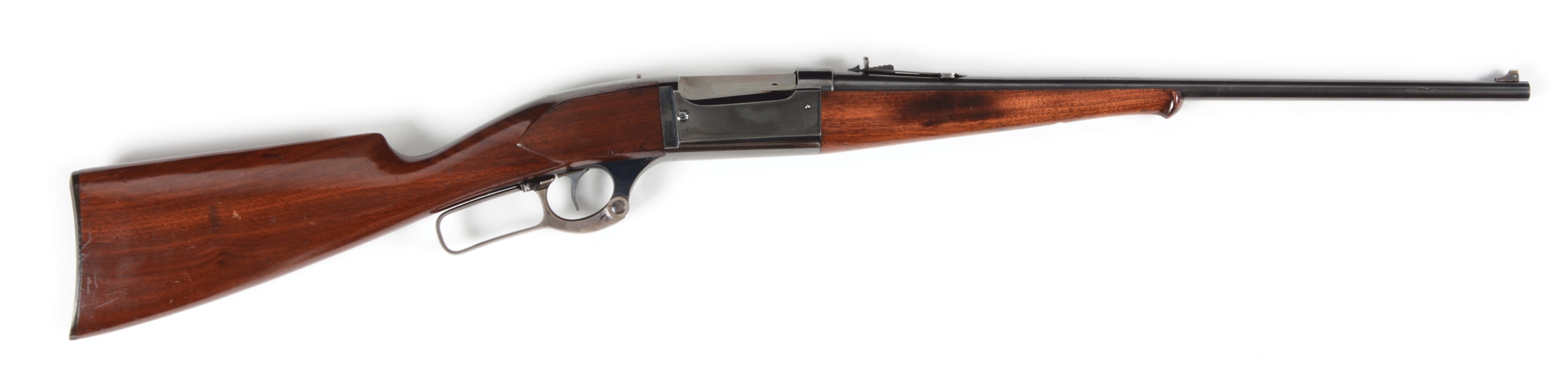 (C) SAVAGE MODEL 1899 LEVER ACTION RIFLE.