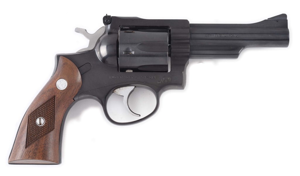 (M) RUGER SECURITY-SIX DOUBLE-ACTION REVOLVER.