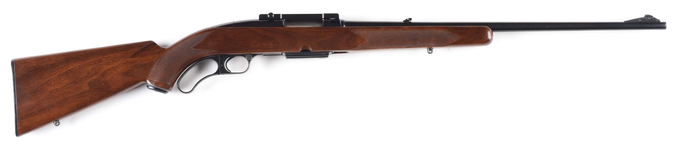 (C) WINCHESTER MODEL 88 LEVER-ACTION RIFLE.