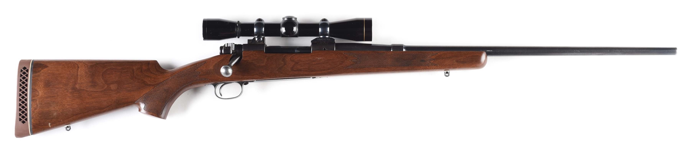 (C) WINCHESTER MODEL 70 BOLT-ACTION RIFLE.