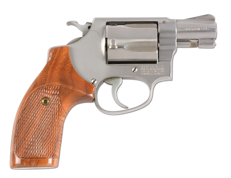 (M) BOXED SMITH & WESSON MODEL 60 DOUBLE ACTION REVOLVER.