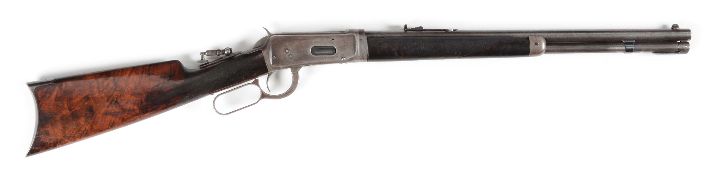(A) WINCHESTER MODEL 1894 SEMI-DELUXE LEVER ACTION RIFLE (1895).