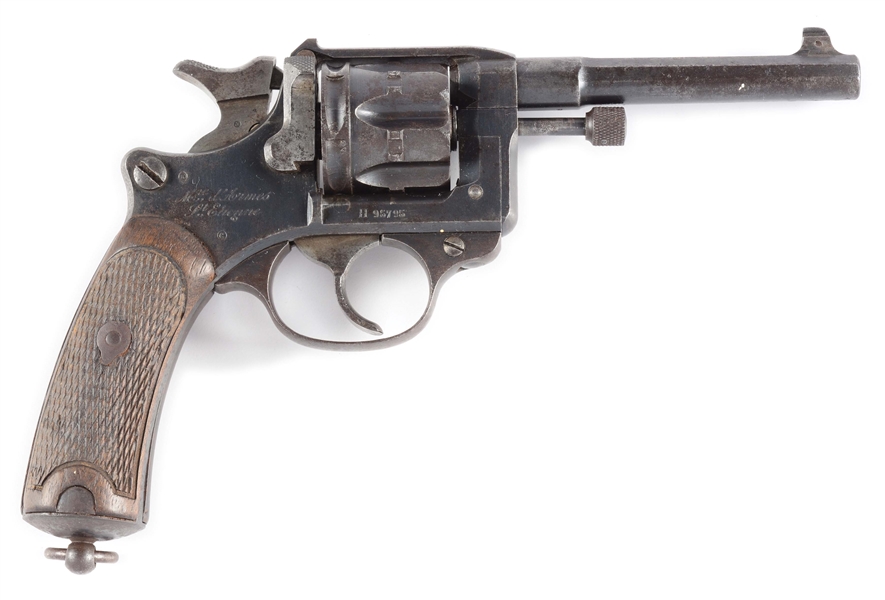 (A) FRENCH ST. ETIENNE MODEL 1892 DOUBLE ACTION REVOLVER.