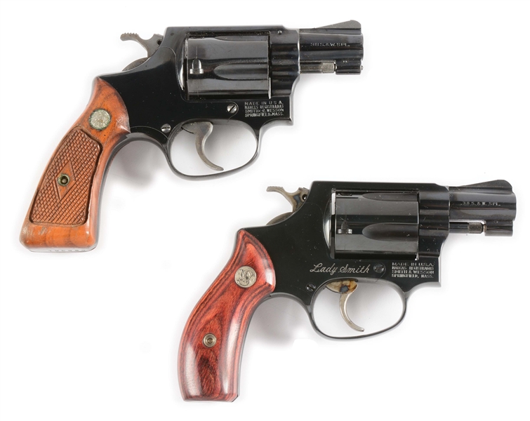 (M) LOT OF 2: COLLECTORS LOT OF SMITH & WESSON REVOLVERS.