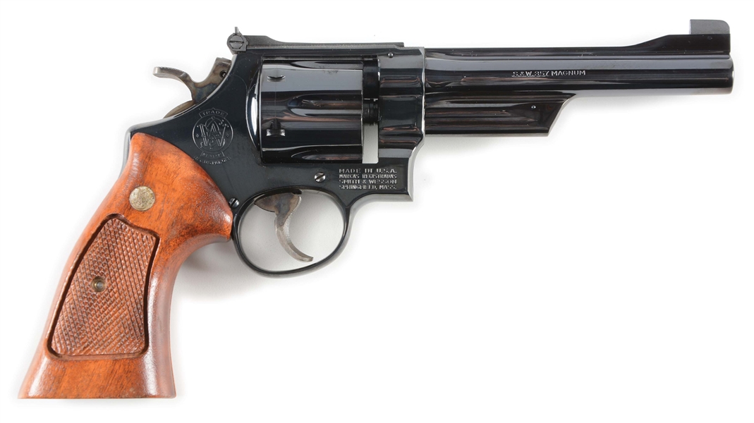 (M) SMITH & WESSON MODEL 27-2 DOUBLE ACTION REVOLVER (1979-1980)