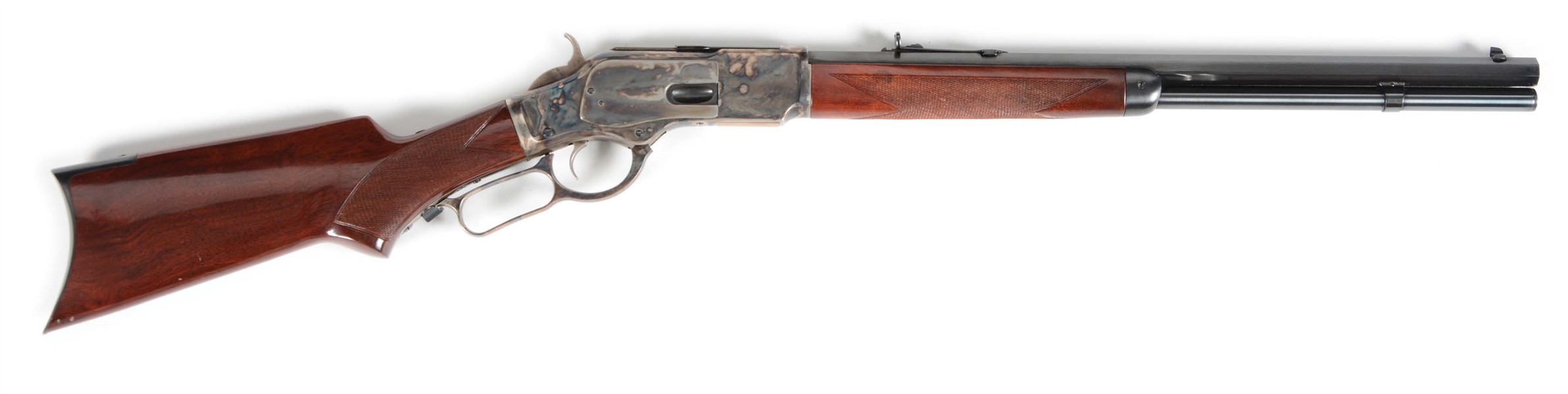 (M) UBERTI REPRODUCTION OF WINCHESTER 1873 LEVER ACTION RIFLE.