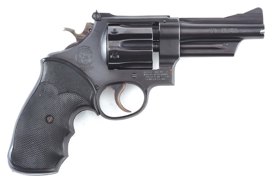 (M) SMITH & WESSON MODEL 28-2 DOUBLE ACTION REVOLVER