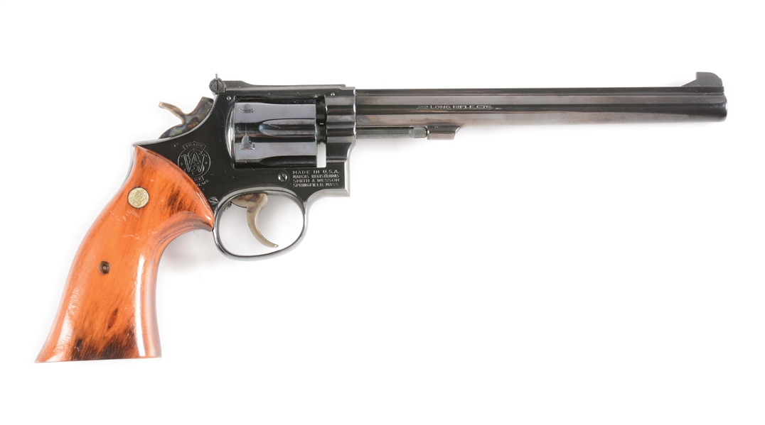(M) SMITH & WESSON MODEL 17-4 .22 DOUBLE ACTION REVOLVER