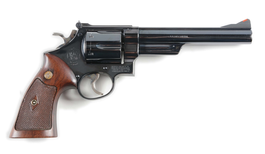(C) SMITH & WESSON MODEL 29 DOUBLE ACTION REVOLVER.