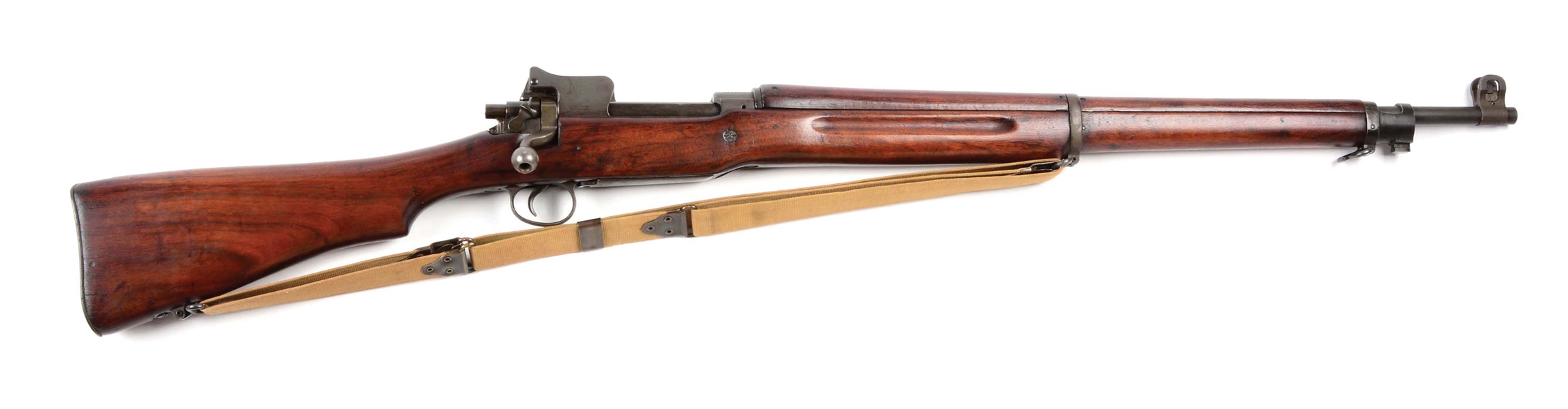 (C) WINCHESTER MODEL 1917 BOLT ACTION RIFLE.