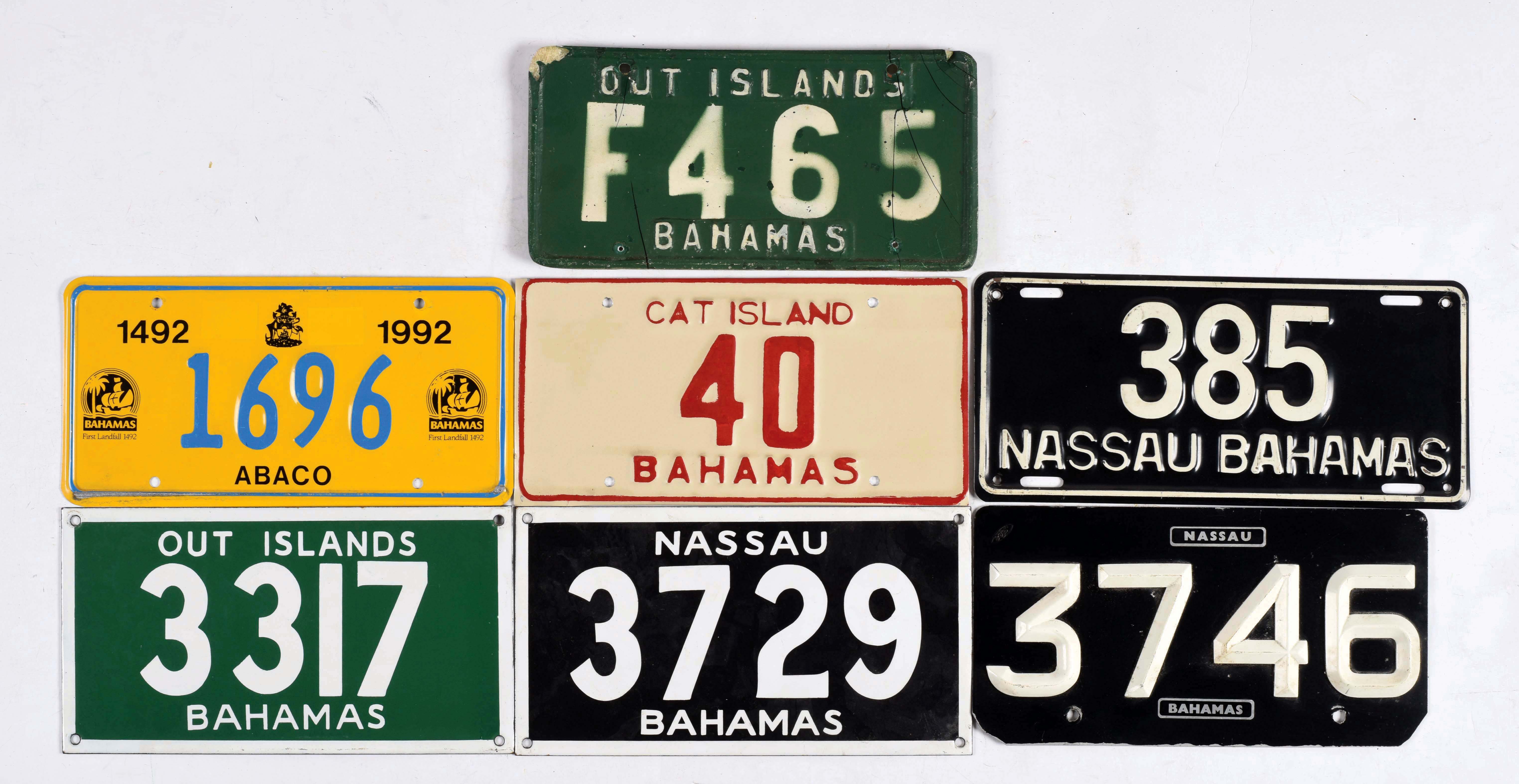 thumbnail image 2 of Bimini Bahamas Island Aluminum License Plate - USA Made 2 of 6