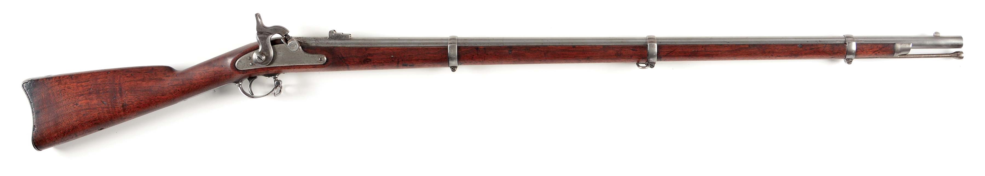 (A) US MODEL 1863 SPRINGFIELD RIFLED MUSKET.
