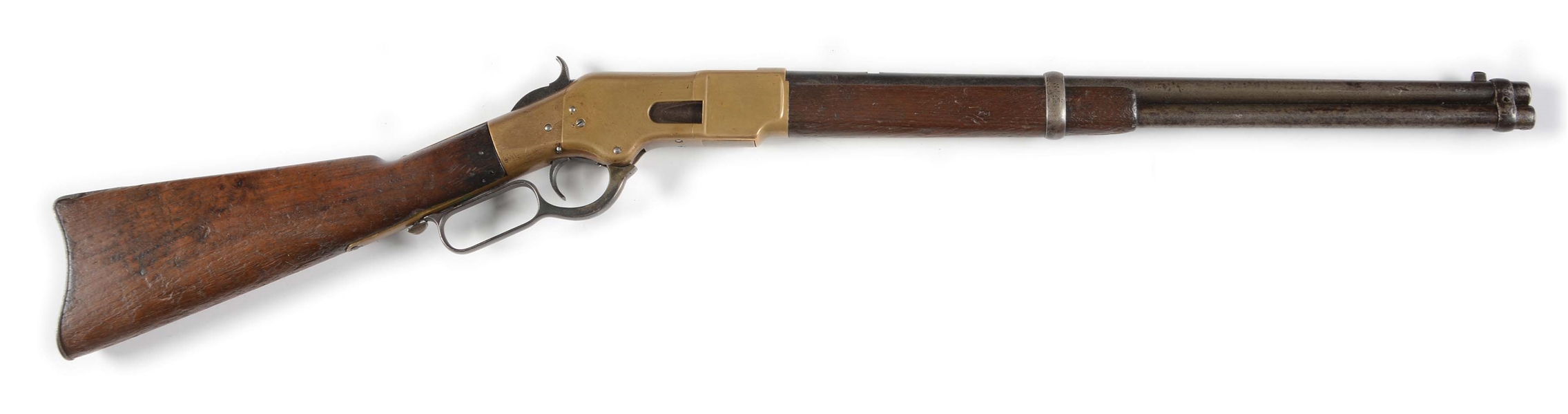 (A) WINCHESTER MODEL 1866 LEVER ACTION CARBINE (1871).