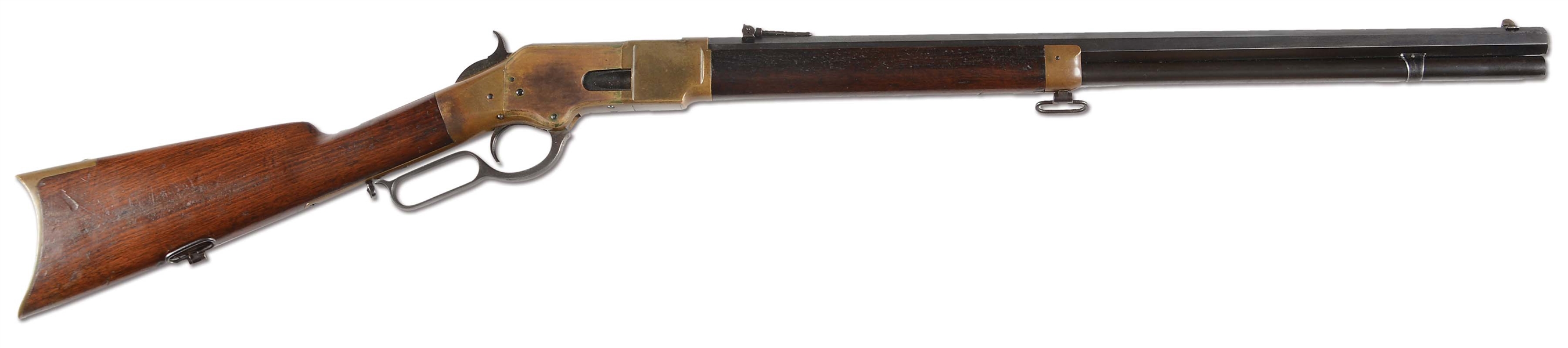 (A) HIGH CONDITION UNTOUCHED HENRY MARKED WINCHESTER MODEL 1866 LEVER ACTION RIFLE (1869).