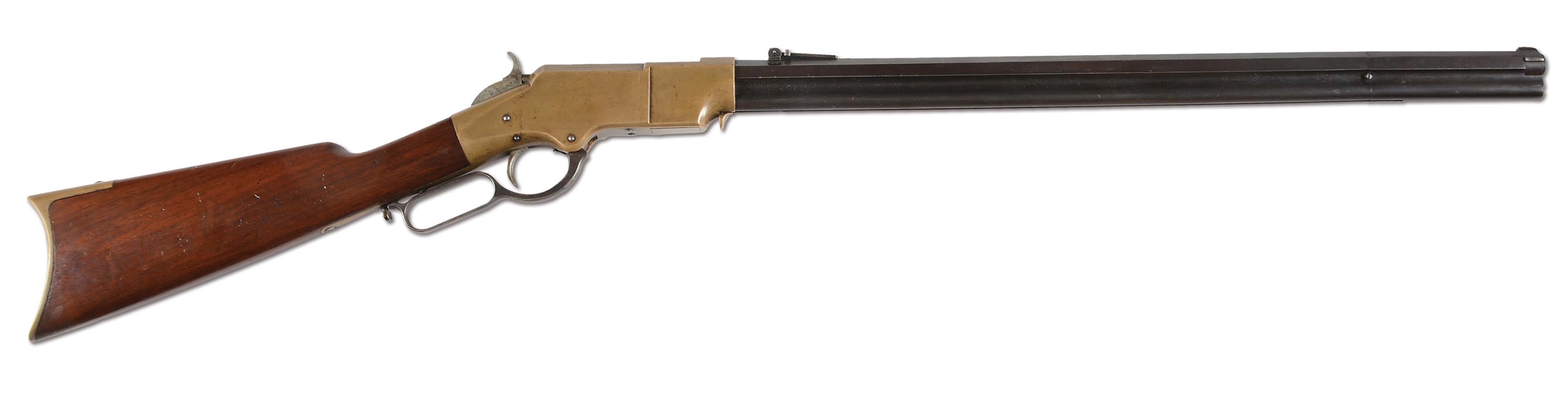 (A) EXCEPTIONALLY FINE 3RD MODEL 1860 LEVER ACTION HENRY RIFLE (1865).
