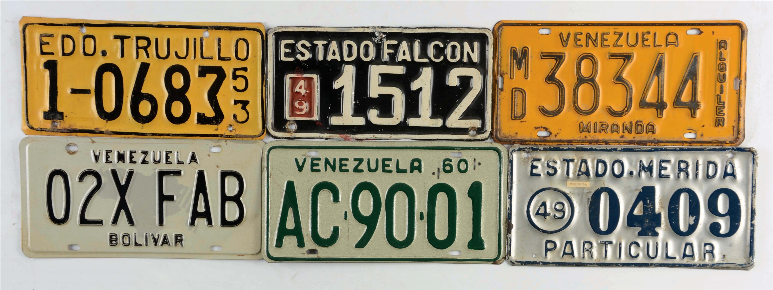 thumbnail image 2 of Venezuela Flag License Plate | 12x6 Inch Aluminum Decorative Plate #498 2 of 11