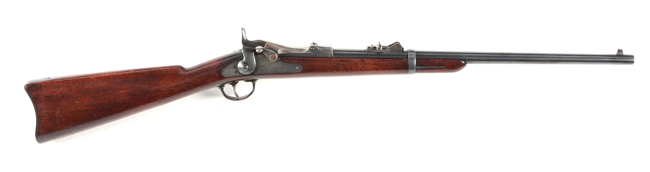 (A) HIGH CONDITION US SPRINGFIELD MODEL 1879 SADDLE RING CARBINE.