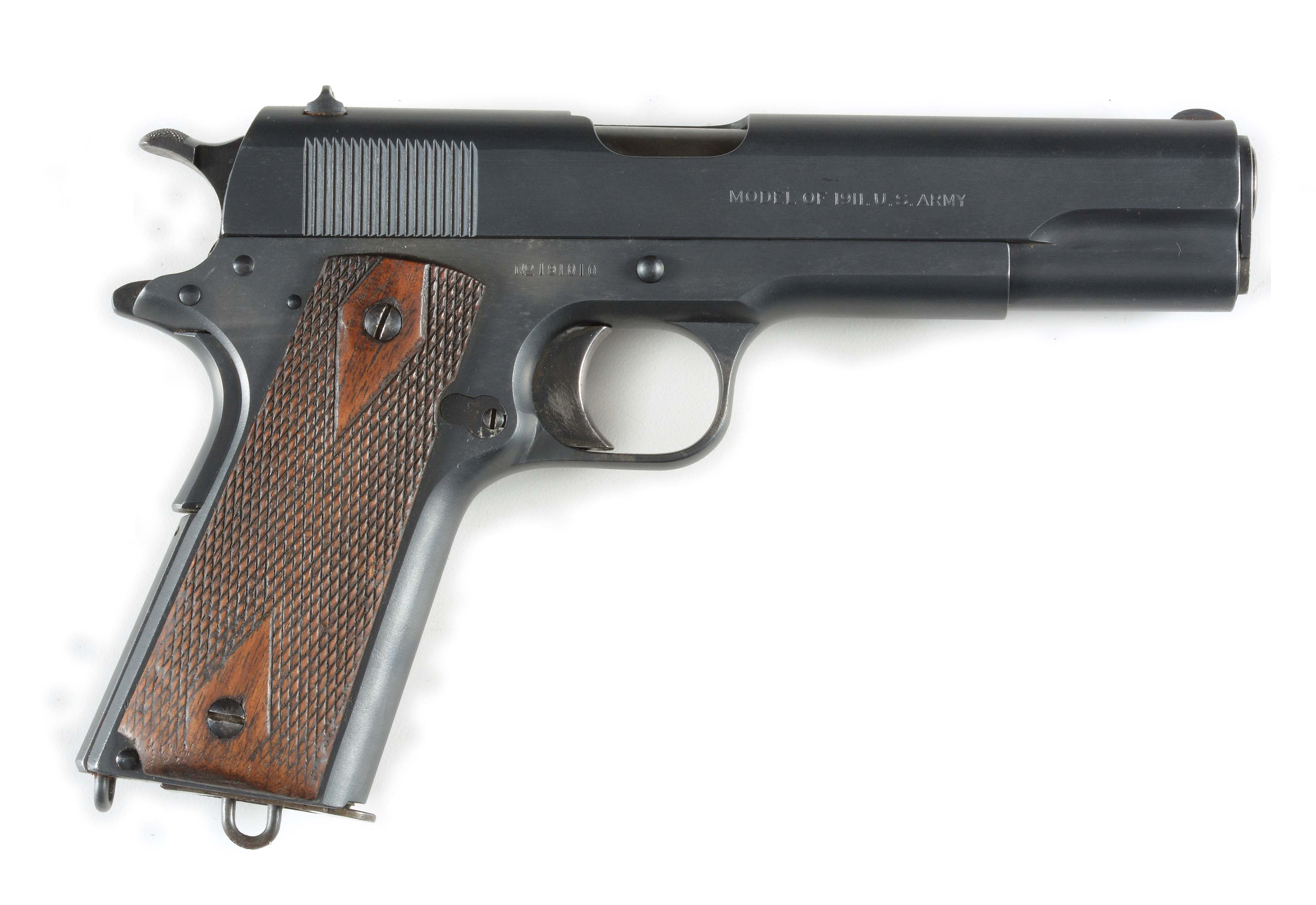 (C) COLT MODEL 1911 US ARMY SEMI-AUTOMATIC PISTOL (1917). - auctions ...