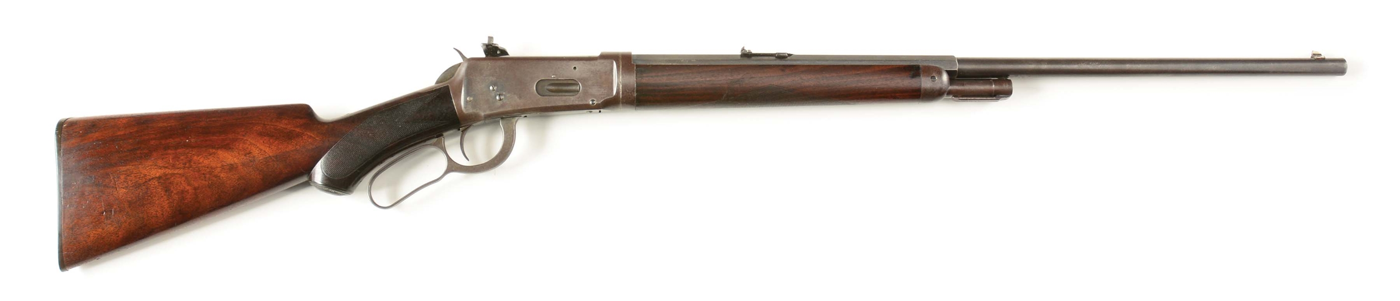 (A) WINCHESTER 1894 DELUXE LEVER ACTION RIFLE.