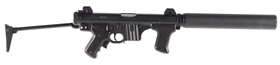(N) ABSOLUTELY STELLAR BERETTA MODEL 12 S MACHINE GUN (PRE-86 DEALER SAMPLE) WITH AWC SUPPRESSOR (SUPPRESSOR).