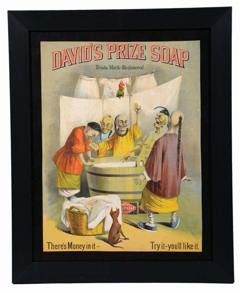 DAVIDS PRIZE SOAP ADVERTISMENT.