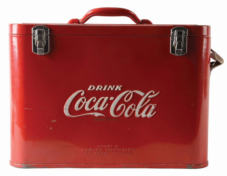 1950S COCA-COLA AIRLINE COOLER.