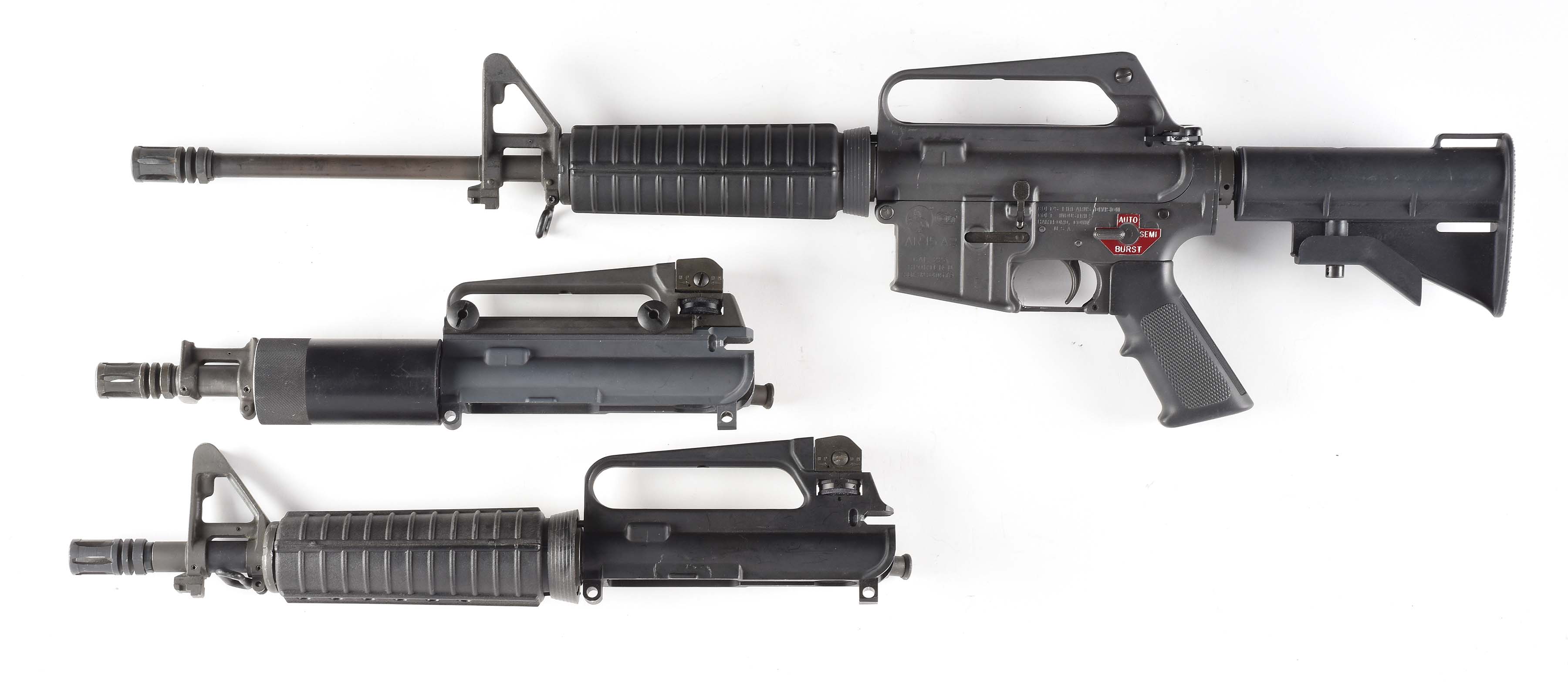 N) colt AR-15 A2 sporter II host gun with registered machine gun sear (full...