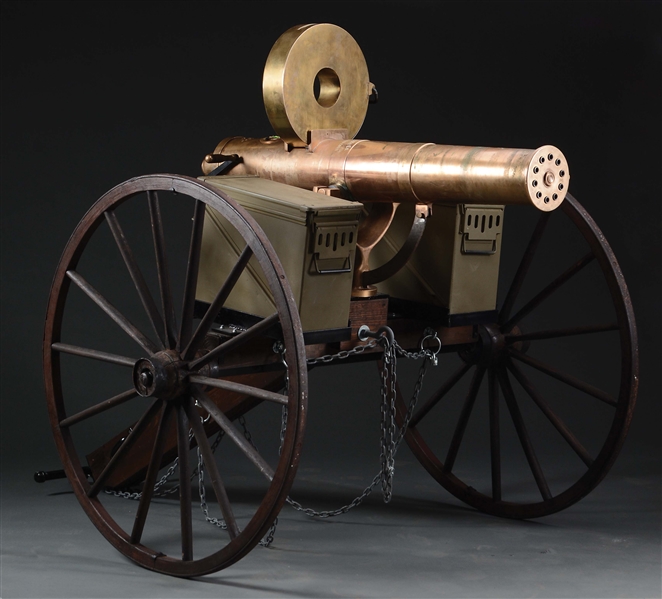 (M) REPRODUCTION COLT MODEL 1883 GATLING GUN.