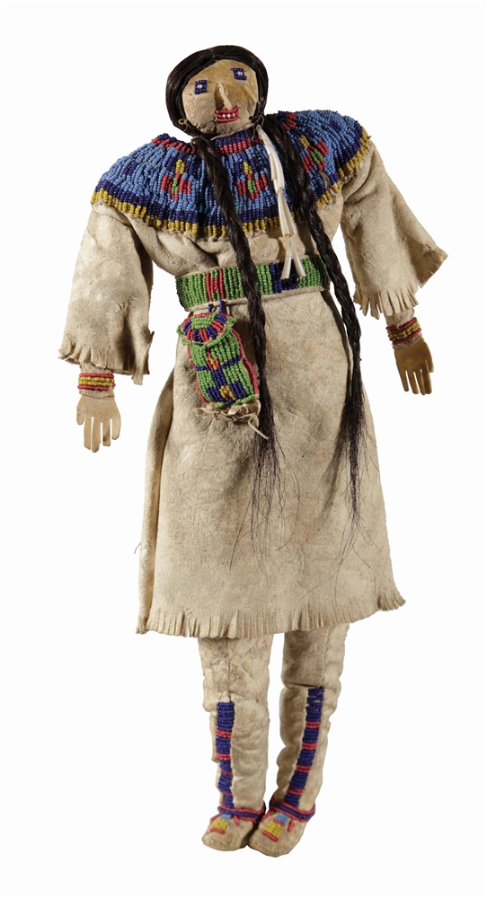 SIOUX INDIAN FEMALE DOLL.