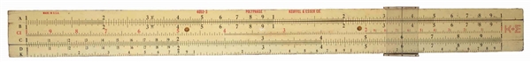 KEUFFELL & ESSER CO. POLYPHASE RULER.