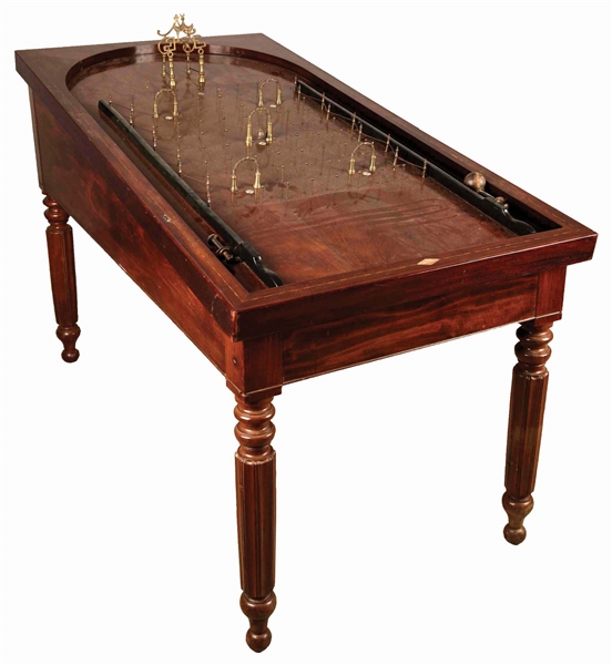 LOUISE PHILLIPE EARLY PINBALL TABLE.
