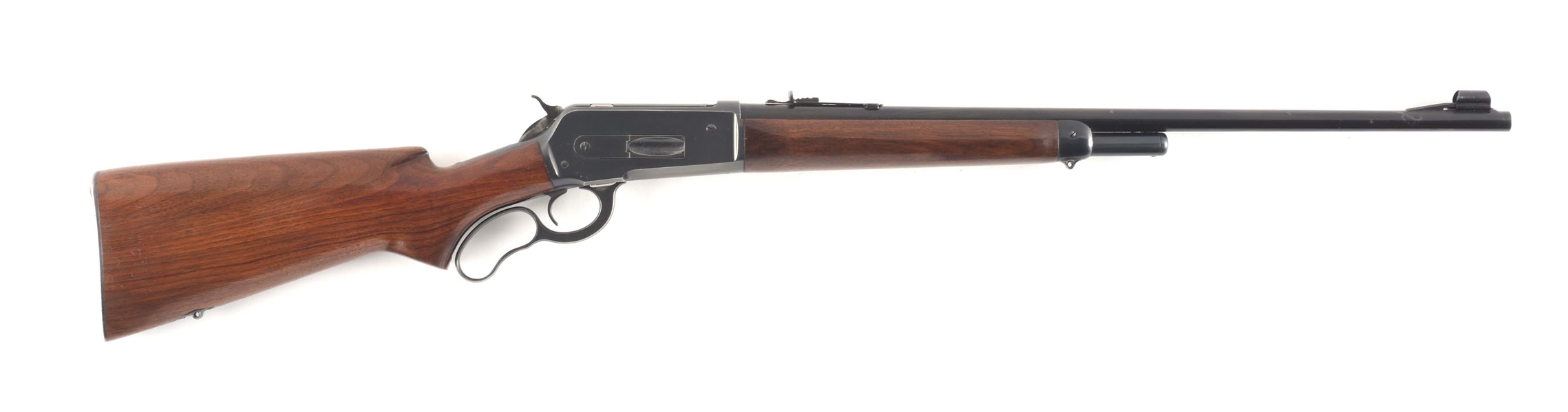 (C) WINCHESTER MODEL 71 FIELD GRADE LEVER ACTION RIFLE (1953).